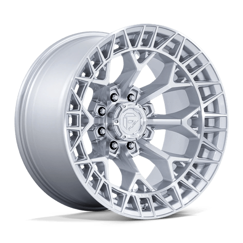 Fuel 1PC FC873 CHARGER 22X12 GLOSS SILVER W/ MACHINED FACE