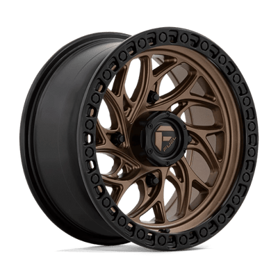 Fuel UTV D777 RUNNER UTV 15X7 BRONZE W/ BLACK RING