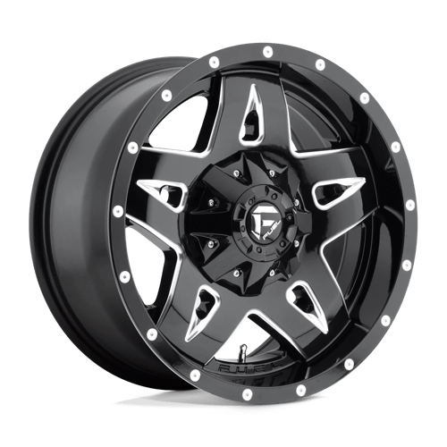 Fuel 1PC D554 FULL BLOWN 18X9 GLOSS BLACK MILLED