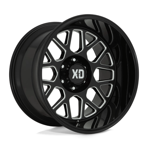XD XD849 GRENADE II 20X10 GLOSS BLACK MILLED