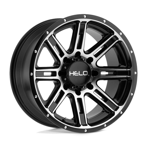 Helo HE900 17X9 GLOSS BLACK MACHINED