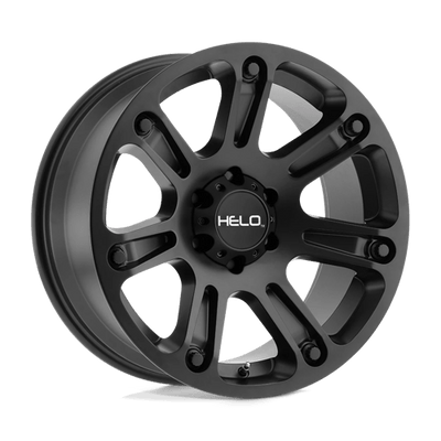 Helo HE904 18X9 SATIN BLACK