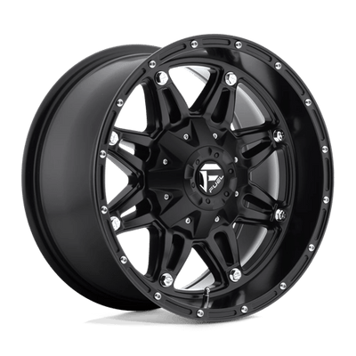 Fuel 1PC D531 HOSTAGE 17X9 MATTE BLACK