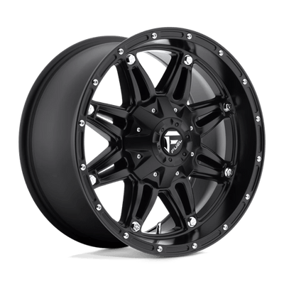 Fuel 1PC D531 HOSTAGE 17X9 MATTE BLACK