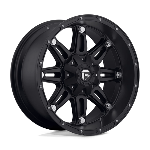 Fuel 1PC D531 HOSTAGE 20X10 MATTE BLACK