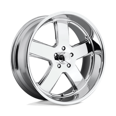 US Mag 1PC U116 HUSTLER 20X9.5 CHROME PLATED