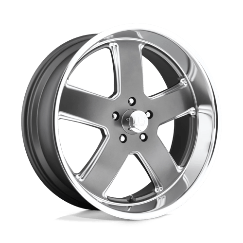 US Mag 1PC U118 HUSTLER 20X8 MATTE GUN METAL