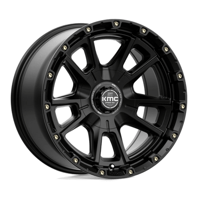 KMC KM100 SYNC 17X9 SATIN BLACK