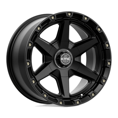 KMC KM101 TEMPO 17X9 SATIN BLACK
