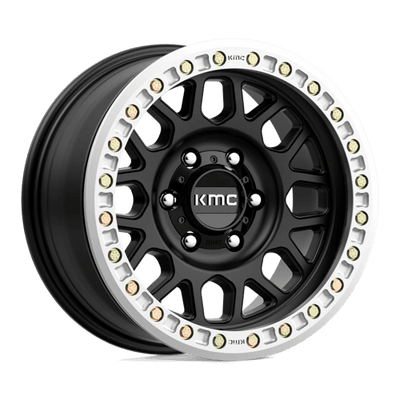 KMC KM234 GRENADE DESERT BEADLOCK 17X8.5 SATIN BLACK