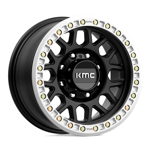 KMC KM234 GRENADE DESERT BEADLOCK 17X8.5 SATIN BLACK