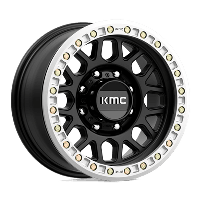 KMC KM234 GRENADE DESERT BEADLOCK 17X8.5 SATIN BLACK