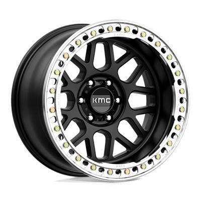 KMC KM235 GRENADE CRAWL BEADLOCK 20X10 SATIN BLACK