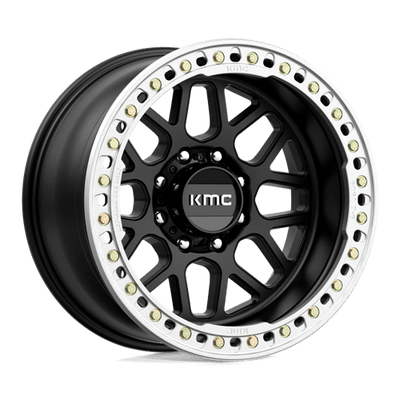 KMC KM235 GRENADE CRAWL BEADLOCK 20X10 SATIN BLACK