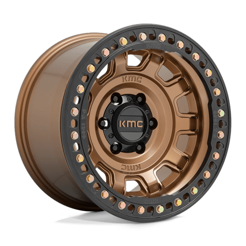 KMC KM236 TANK BEADLOCK 17X9 MATTE BRONZE