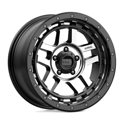 KMC KM540 RECON 18X8.5 SATIN BLACK MACHINED