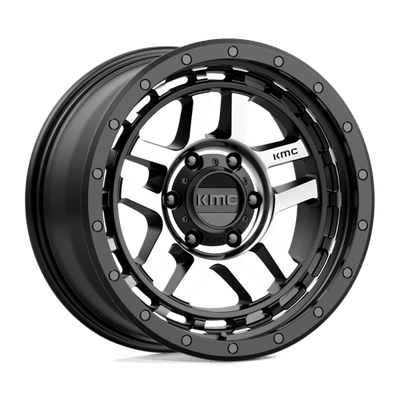 KMC KM540 RECON 18X8.5 SATIN BLACK MACHINED