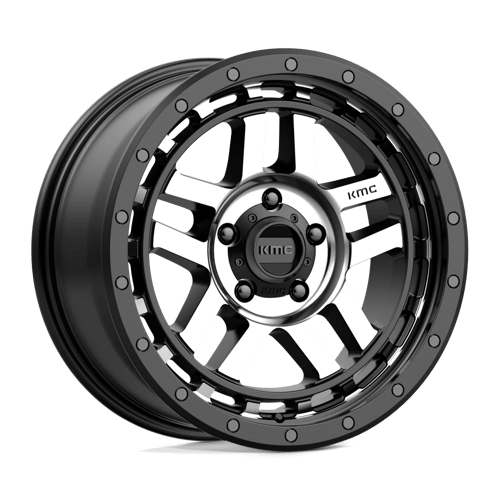KMC KM540 RECON 18X8.5 SATIN BLACK MACHINED