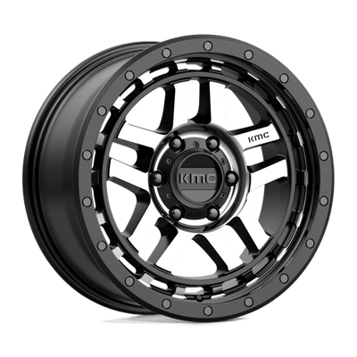KMC KM540 RECON 18X8.5 SATIN BLACK MACHINED