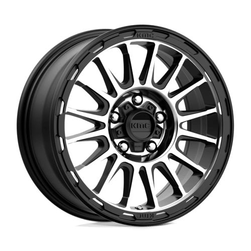 KMC KM542 IMPACT 16X8 SATIN BLACK MACHINED