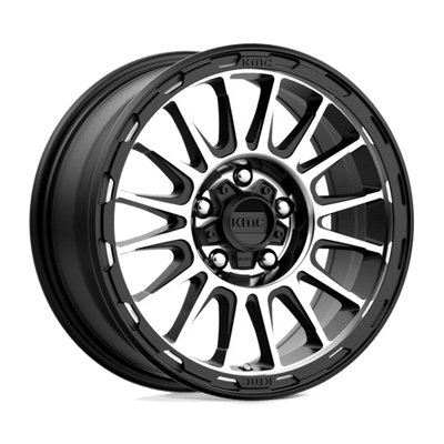 KMC KM542 IMPACT 16X8 SATIN BLACK MACHINED