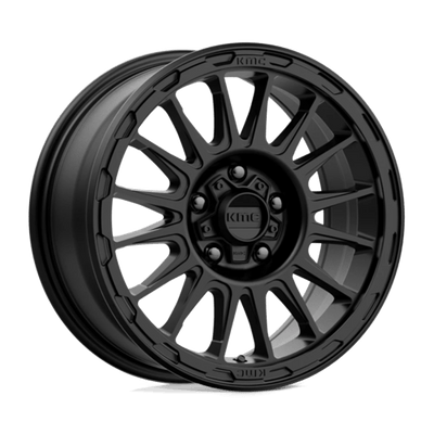 KMC KM542 IMPACT 16X8 SATIN BLACK