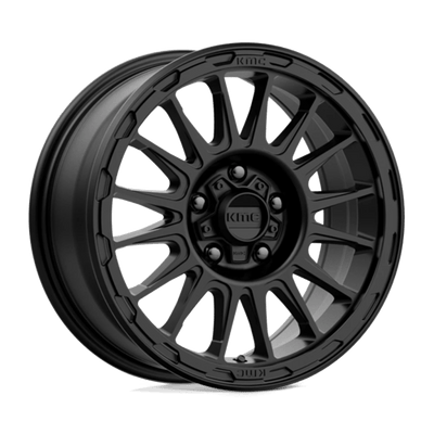 KMC KM542 IMPACT 17X8 SATIN BLACK