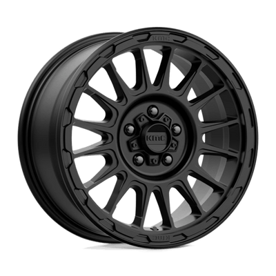 KMC KM542 IMPACT 17X8 SATIN BLACK