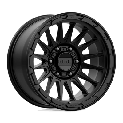 KMC KM542 IMPACT 17X9 SATIN BLACK