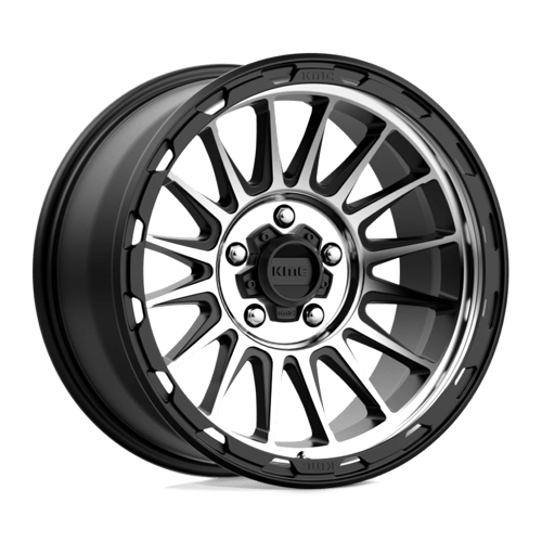 KMC KM542 IMPACT 18X9 SATIN BLACK MACHINED