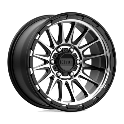 KMC KM542 IMPACT 18X9 SATIN BLACK MACHINED