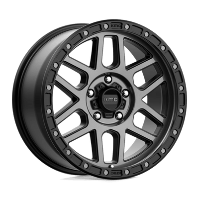 KMC KM544 MESA 18X9 SATIN BLACK W/ GRAY TINT