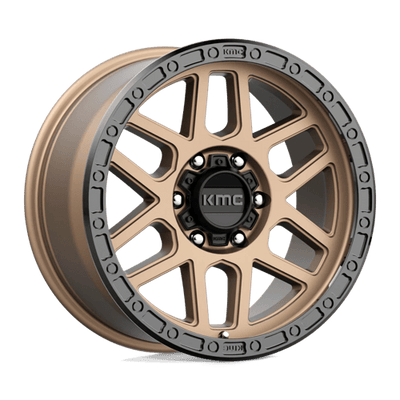 KMC KM544 MESA 18X9 MATTE BRONZE W/ BLACK LIP