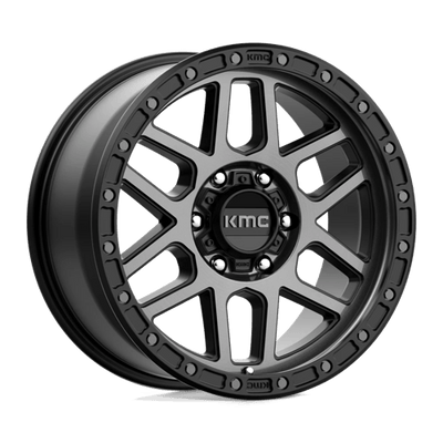 KMC KM544 MESA 18X9 SATIN BLACK W/ GRAY TINT