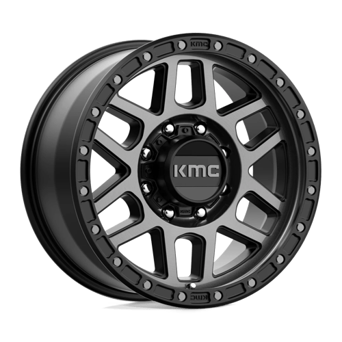 KMC KM544 MESA 17X9 SATIN BLACK W/ GRAY TINT