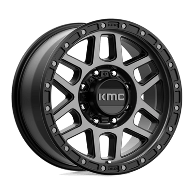 KMC KM544 MESA 17X9 SATIN BLACK W/ GRAY TINT
