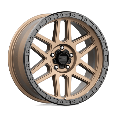 KMC KM544 MESA 17X9 MATTE BRONZE W/ BLACK LIP