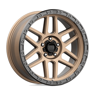 KMC KM544 MESA 17X9 MATTE BRONZE W/ BLACK LIP