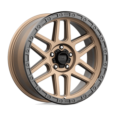 KMC KM544 MESA 20X9 MATTE BRONZE W/ BLACK LIP