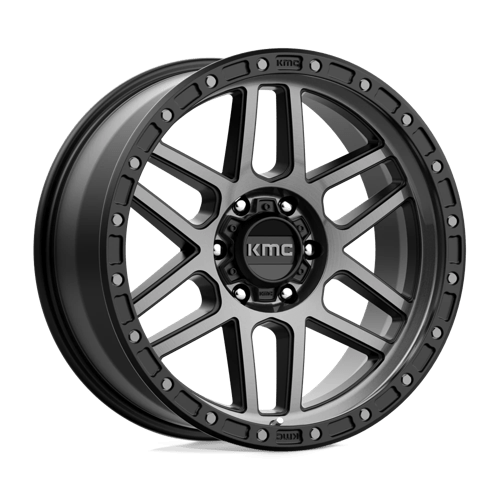 KMC KM544 MESA 20X9 SATIN BLACK W/ GRAY TINT