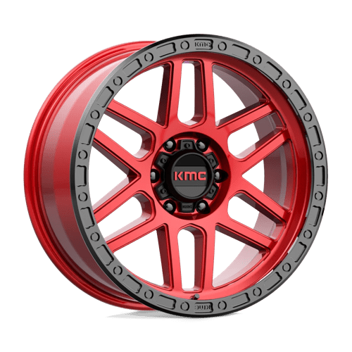 KMC KM544 MESA 20X9 CANDY RED W/ BLACK LIP