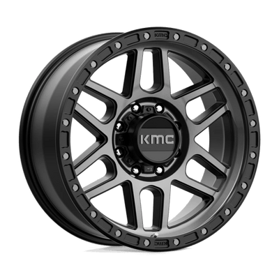 KMC KM544 MESA 20X9 SATIN BLACK W/ GRAY TINT