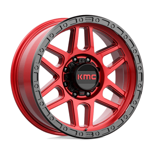 KMC KM544 MESA 20X9 CANDY RED W/ BLACK LIP