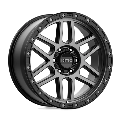 KMC KM544 MESA 20X9 SATIN BLACK W/ GRAY TINT