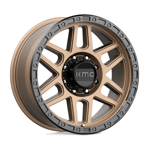 KMC KM544 MESA 17X9 MATTE BRONZE W/ BLACK LIP