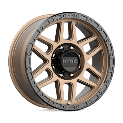 KMC KM544 MESA 17X9 MATTE BRONZE W/ BLACK LIP
