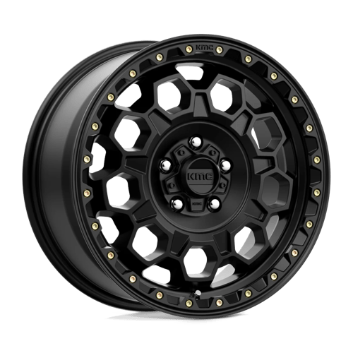 KMC KM545 TREK 17X8 SATIN BLACK