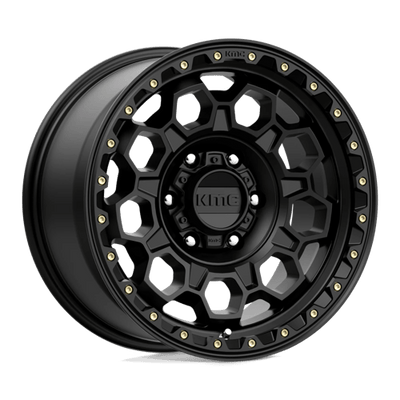 KMC KM545 TREK 17X9 SATIN BLACK
