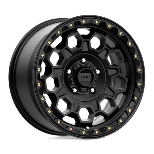 KMC KM545 TREK 17X9 SATIN BLACK