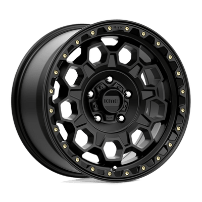 KMC KM545 TREK 17X9 SATIN BLACK